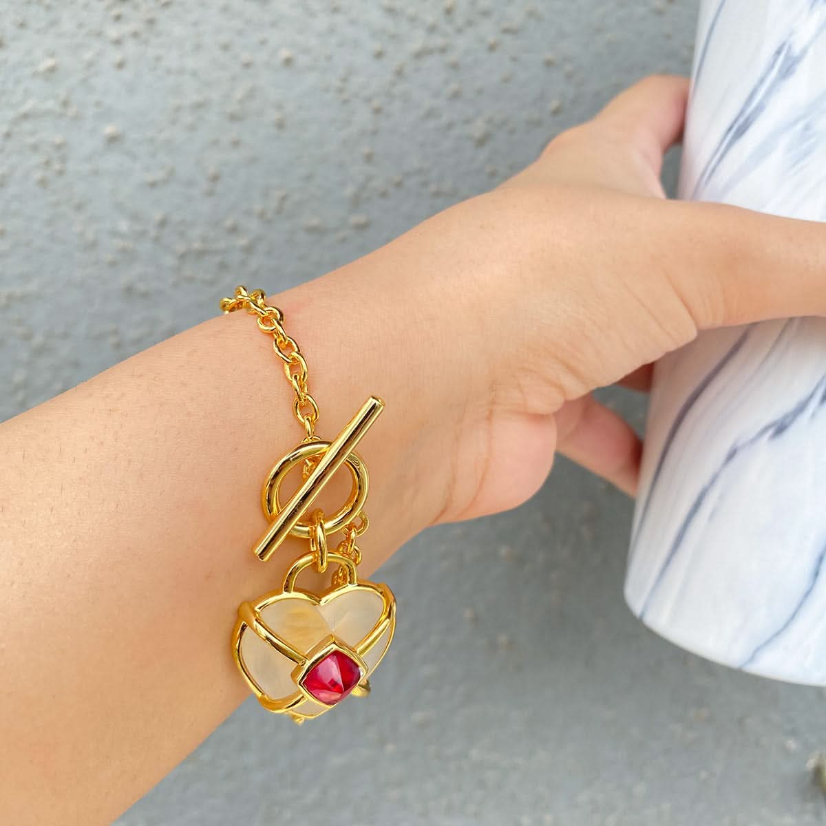 All My Heart Pink Hydro Bracelet - Image 2