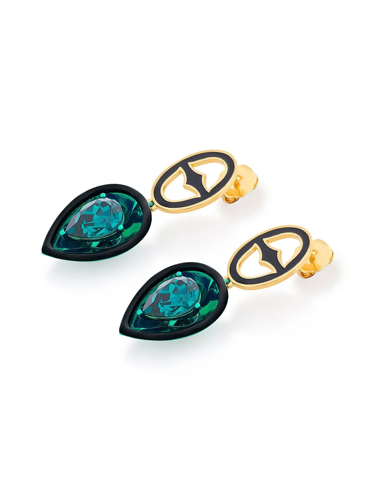 B-dazzle Glory Wrap Drop Earrings - Image 4