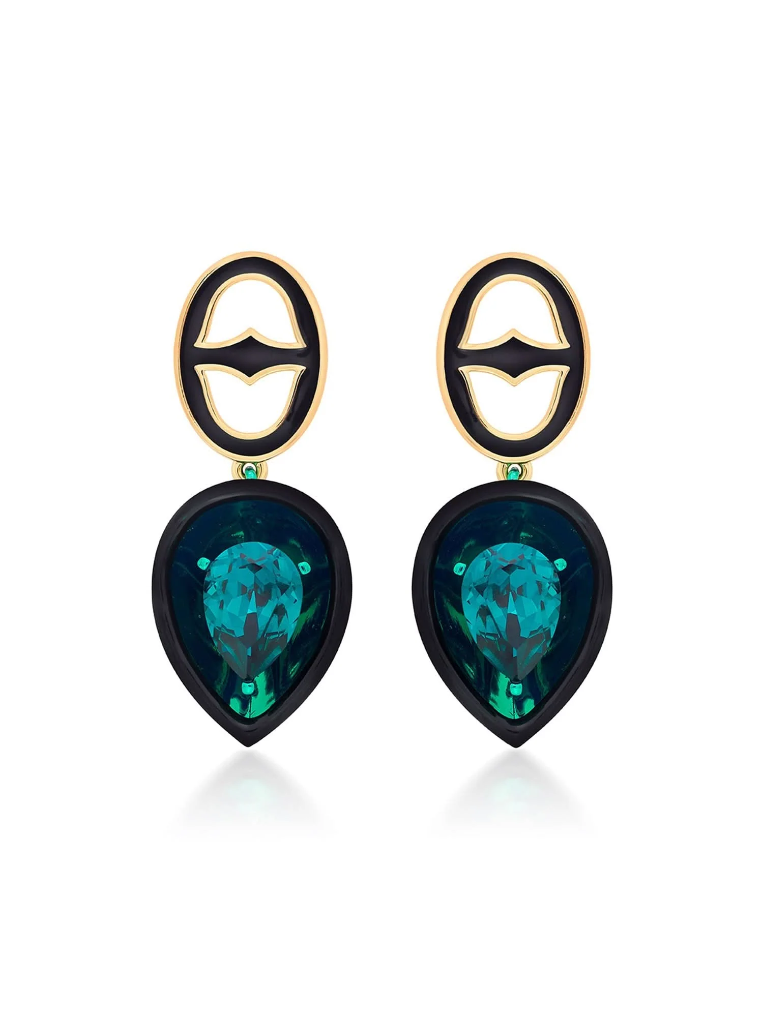 B-dazzle Glory Wrap Drop Earrings - Image 5