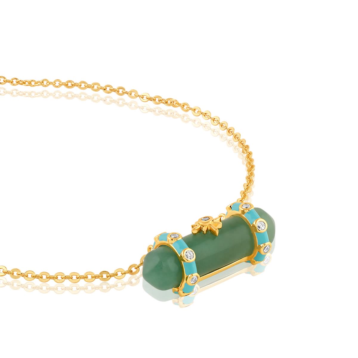 Green Aventurine Pendant Necklace - Image 3