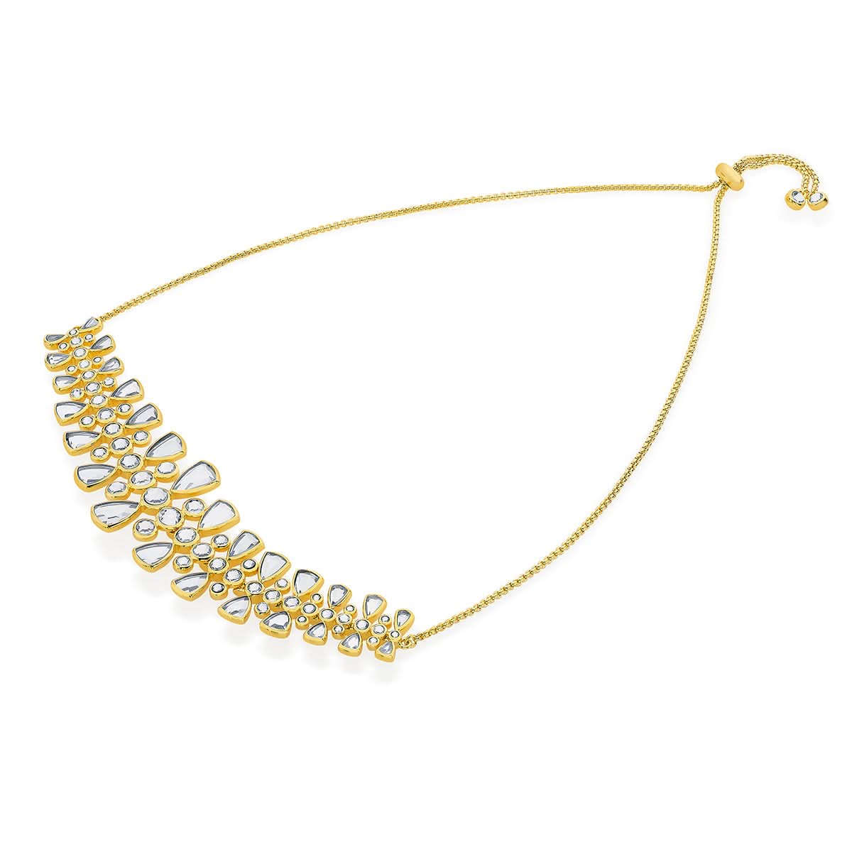 Jugni Dazzling Mirror & CZ Choker - Image 3