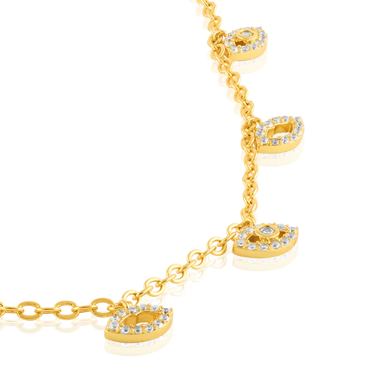 Lucentia Charm Choker In 18Kt Gold Plated - Image 5