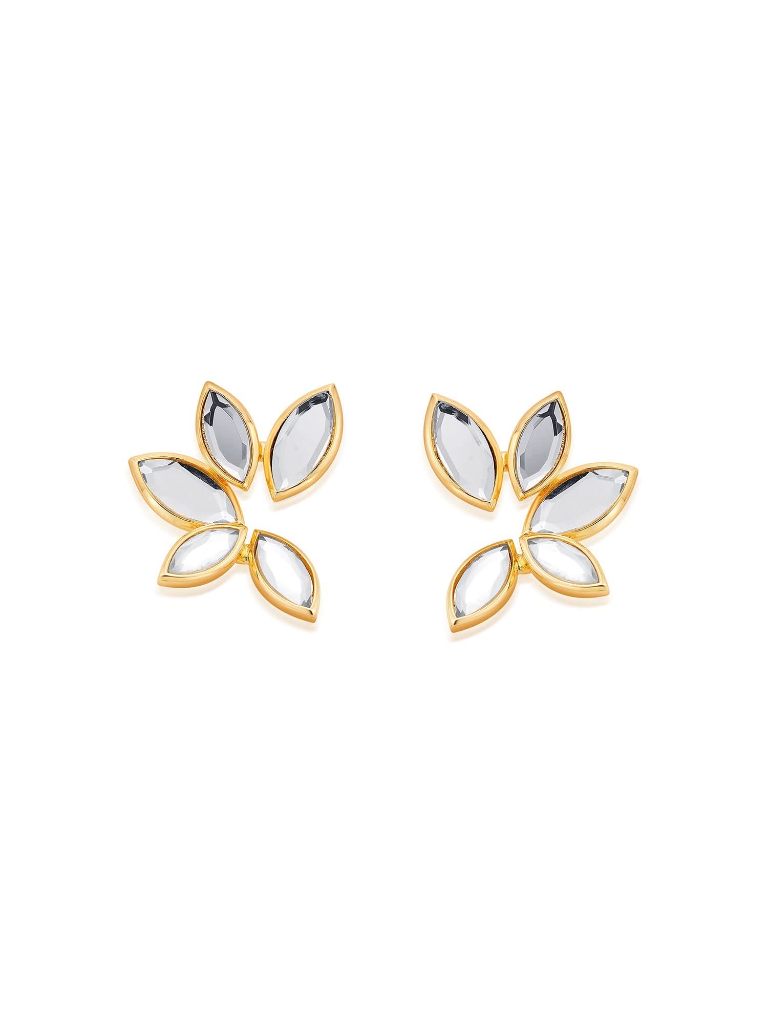 Marquise Mirror Studs - Image 14