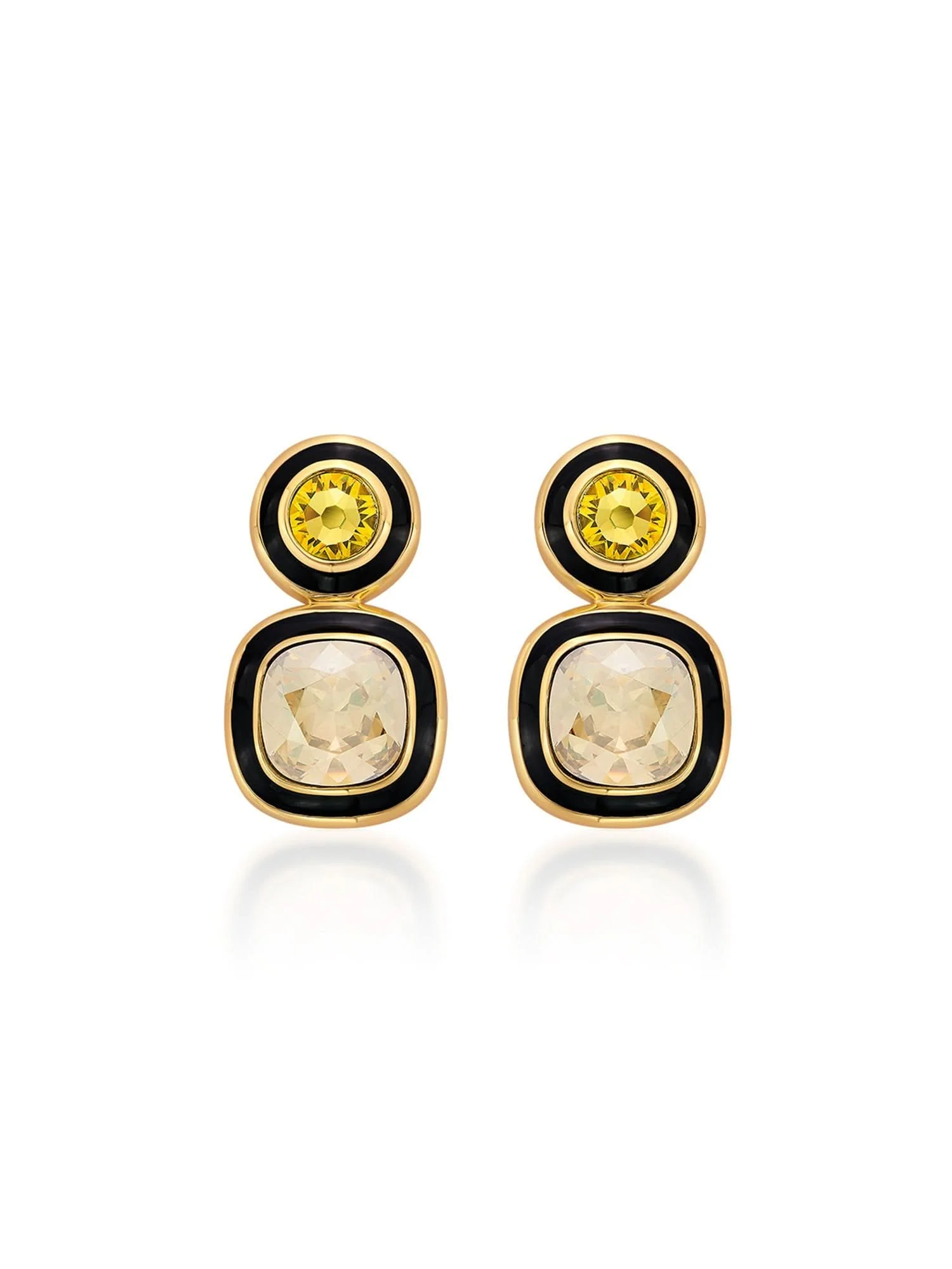 Neha Dhupia Bling Crystal Drop Earrings - Image 6