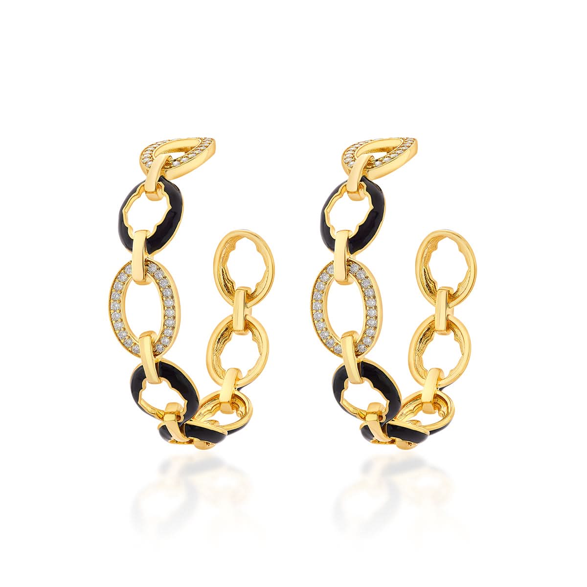 Sliving Hoop Earrings
